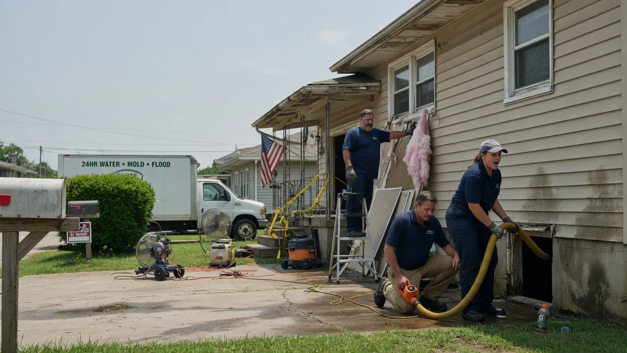 Water Damage Repair in Mount Morris, IL near me